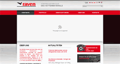 Desktop Screenshot of de.raven.sk