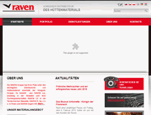 Tablet Screenshot of de.raven.sk